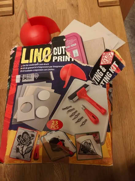 Photo of free Lino cut printing kit (Derby DE24) #1