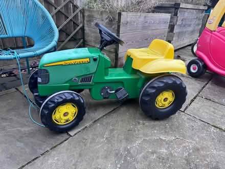 Photo of free John Deere Ride on tractor (Postcombe OX9) #1