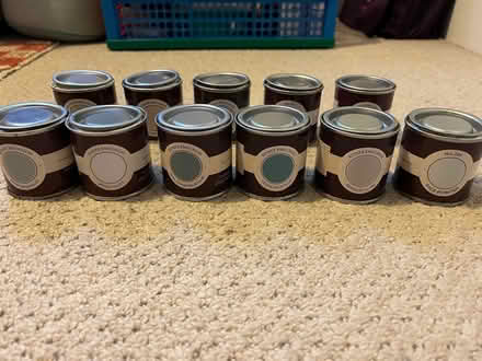 Photo of free Farrow and Ball tester pots (Lower Weston) #1