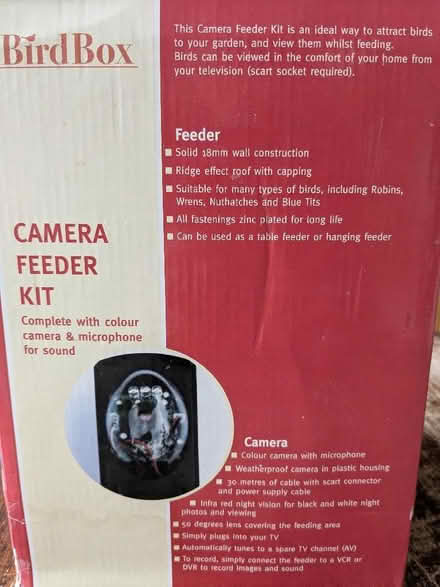 Photo of free Camera feeder kit (birds) (Knowle BS4) #2