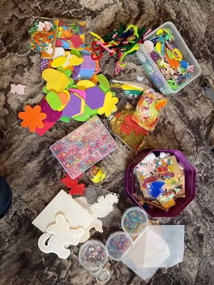 Photo of free Assortment of kids craft materials (Trefonen SY10) #1
