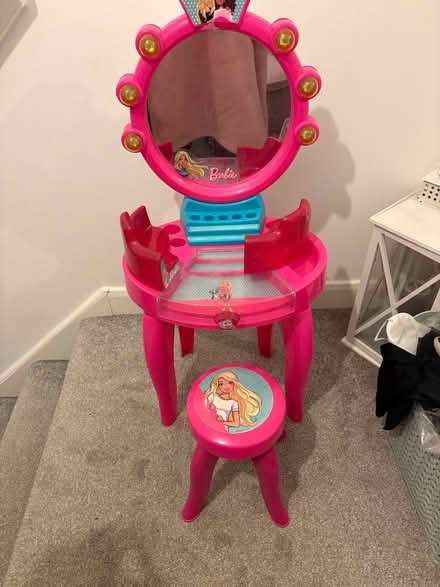 Photo of free Barbie Dressing Tabe & Chair (Newbury RG14) #1