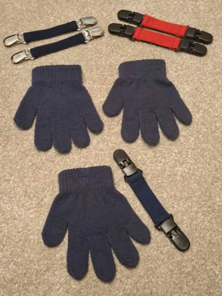 Photo of free Toddler gloves and mitten clips (East Acton W3) #1