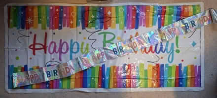 Photo of free Birthday banners x 2 (Windlesham (GU20)) #1