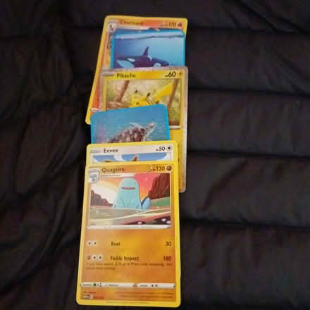 Photo of free 4 odd pokemon cards. (Sydenham SE26) #1