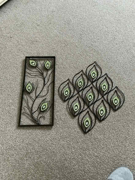 Photo of free Metal wall art (Stone Cross BN24) #1