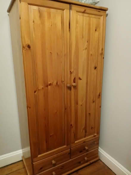 Photo of free Pine wardrobe. Taken apart (Central Lancaster LA1) #1
