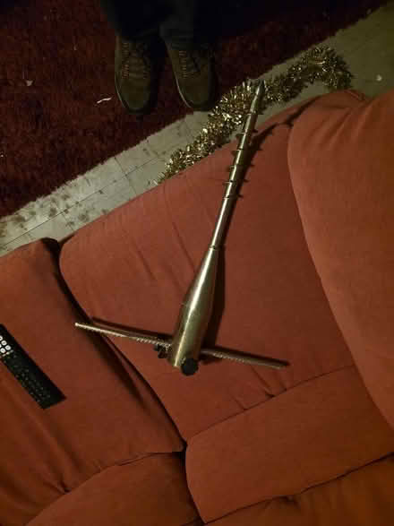 Photo of free Heavy duty zinc plated ground spike (Swindon Village GL51) #2