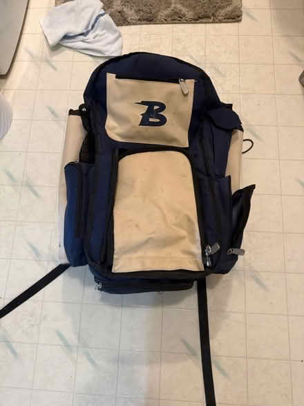 Photo of free Baseball backpack (Olney,Emory and Georgia) #1