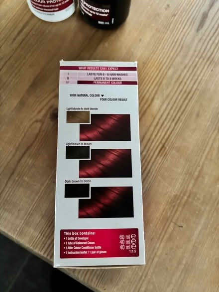 Photo of free Red hair dye (Morecambe) #3