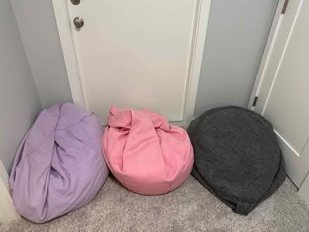 Photo of free 3 kids bean bags (Magnolia) #1