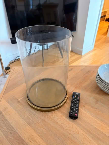 Photo of free Glass candle holder (Chelsea SW3) #1