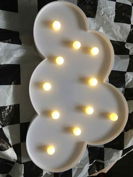 Photo of free Cloud with lights (Near Old Street Station) #1