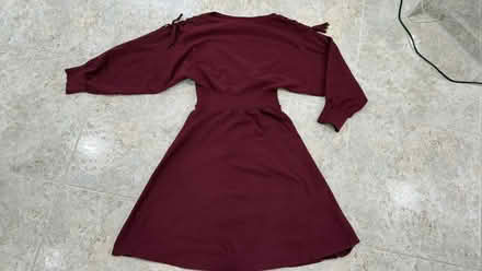 Photo of free Burgundy dress size S (New Milford, NJ) #1