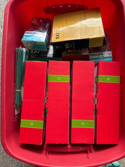 Photo of free Huge assortment of Christmas lights (North Barrington) #1