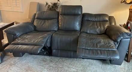 Photo of free Leather Recliner Couch (Kings Ridge In Clermont) #2