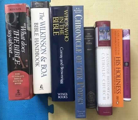 Photo of free Bible study, Catholicism and Pope/Papal history books [20886] #1