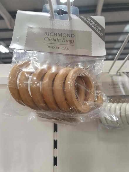 Photo of wooden curtain rings (New Greens AL3) #1