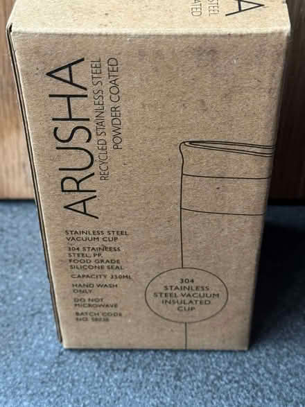 Photo of free Insulated drinks mug-never used (Abingdon Business Park OX14) #1