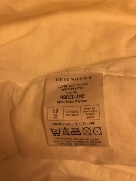 Photo of free Super king duvet (Freehold LA1) #1