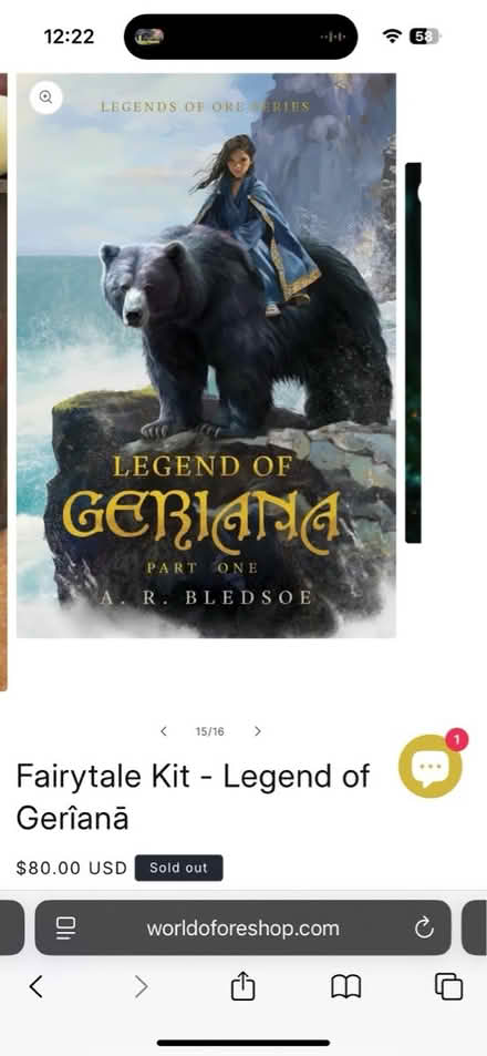 Photo of free Legend of Geriana fairytale kit (Hitchin SG4) #1