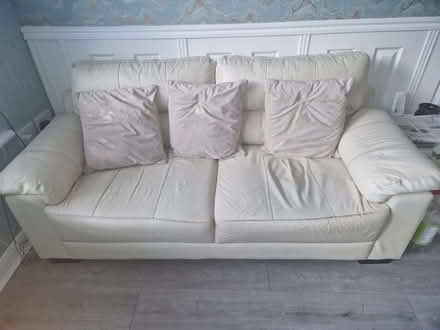 Photo of free Cream sofa and 2 chairs (Salford M5) #1