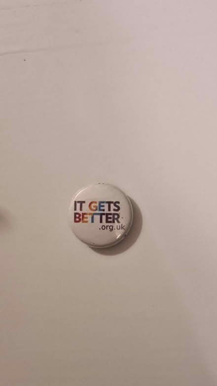 Photo of free LGBTQ+ button badge (Brick lane E1 6S) #1