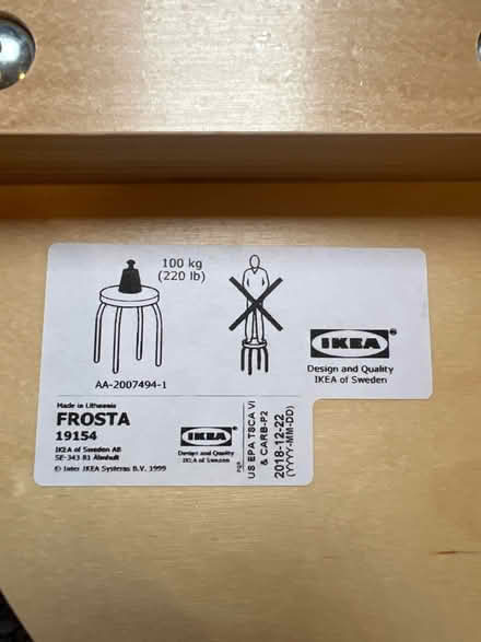 Photo of free Stool (LU6 Central Dunstable) #2