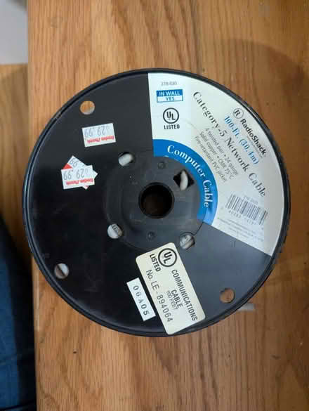 Photo of free Cat 5 indoor Ethernet cable (Seattle Bitter Lake) #1