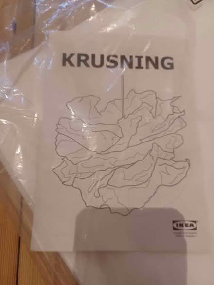 Photo of free White IKEA light shade (New Catton NR3) #1