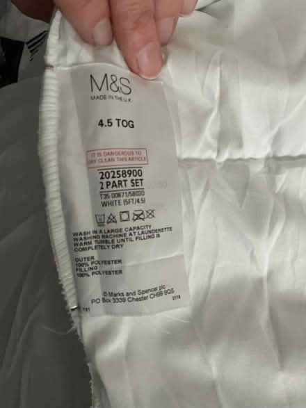 Photo of free King size summer and winter quilt (Stubbington PO14) #3