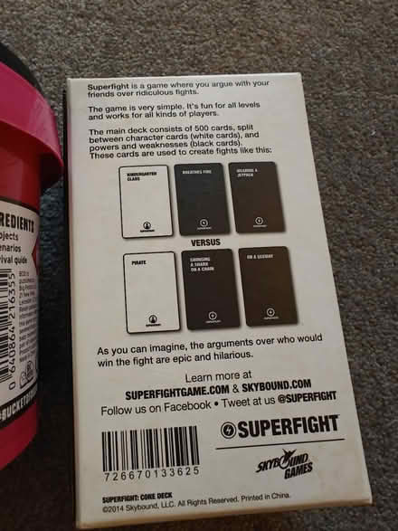 Photo of free Card Argument Competition Games (Kidderminster DY10) #3