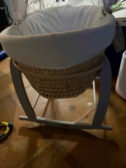 Photo of free Moses basket (Mytchett) #3