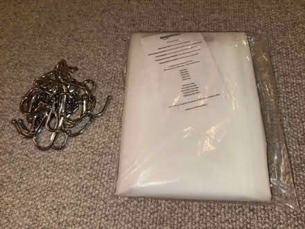 Photo of free Plastic shower curtain (Chipstead CR5) #1