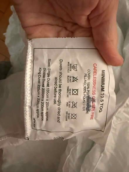 Photo of free Duvets and pillows (Sydenham) #3