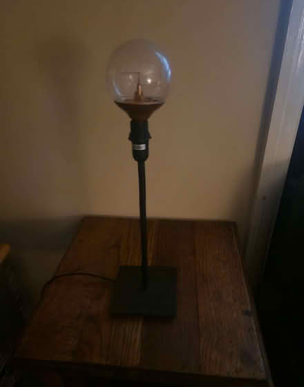 Photo of free Black lamp (South Woodford E18) #2