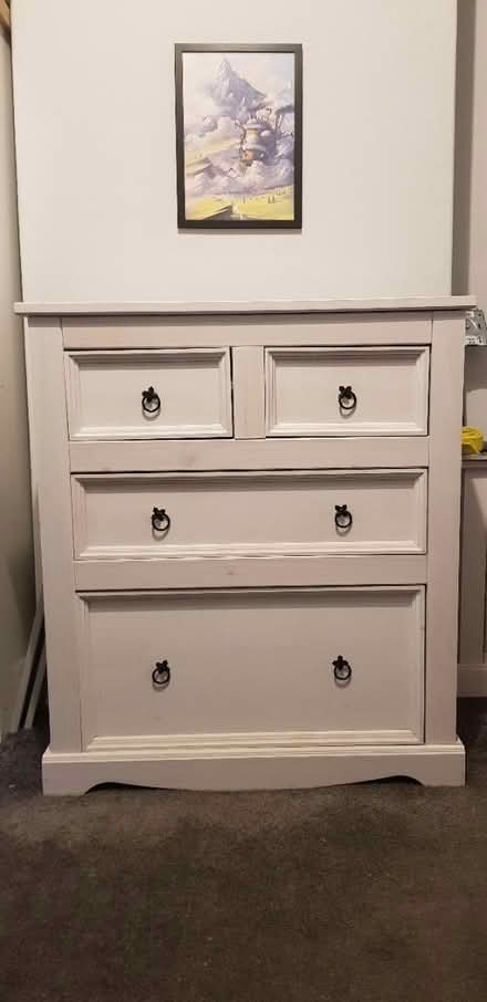 Photo of free Wooden chest of drawers (Patricroft M30) #1