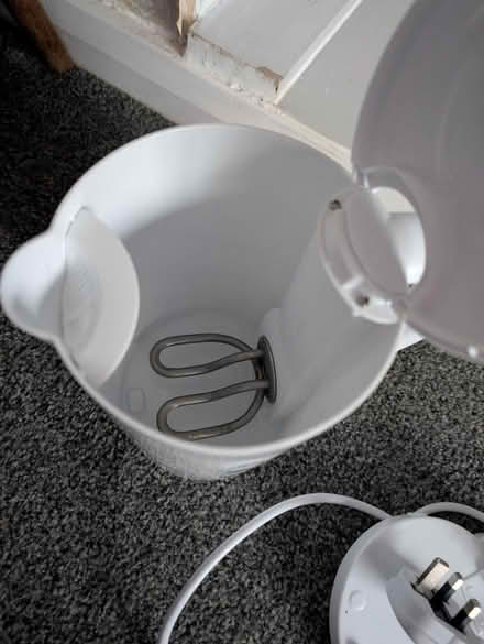 Photo of free Nearly new white kettle (Murton, Seaham) #2