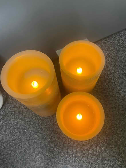 Photo of free Battery operated candles (Southdown) #2