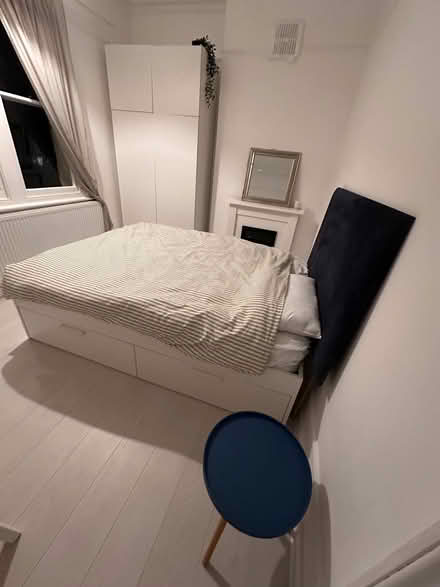 Photo of free IKEA double bed with 4 drawers and mattress (good condition) (Sevenoaks TN13) #2