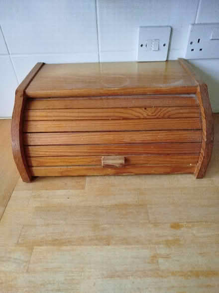 Photo of free Wooden Bread Bin (Catton NR6) #1