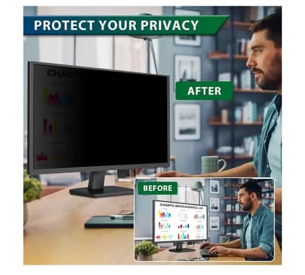 Photo of free New 27 Inch 16:9 Computer Privacy Screen Filter for Widescreen Monitor and Laptop (Charlton SE18) #2