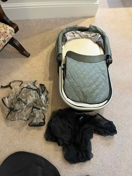 Photo of free Green Uppababy Cruz pram and extras (Hampton Hill TW12) #1