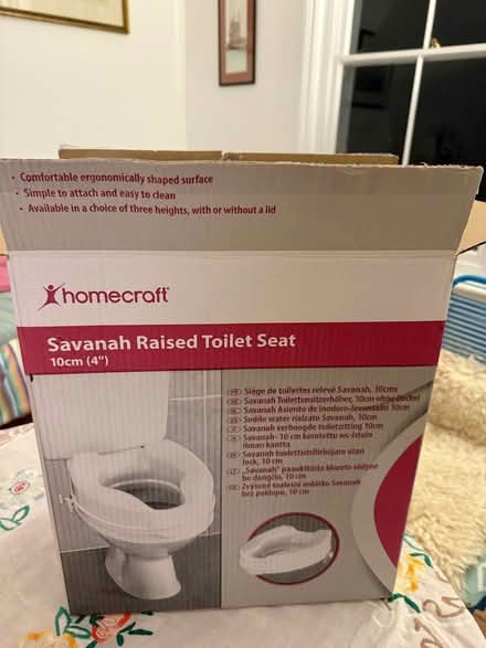Photo of free Raised toilet seat (St Leonards TN38) #1