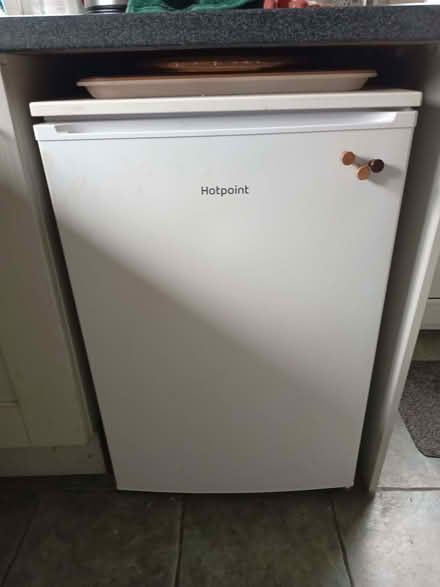 Photo of free Hotpoint u/counter fridge (Ryelands LA1) #1
