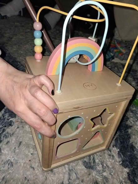 Photo of free Wooden activity centre (L19) #2