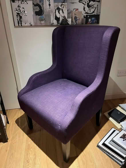 Photo of free Purple Arm Chair (Nash BR2) #1