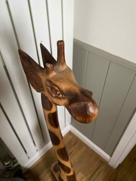 Photo of free Wooden giraffe (Potton SG19) #2