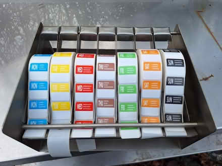 Photo of free Day sticker dispenser (catering) (Hanworth TW13) #1