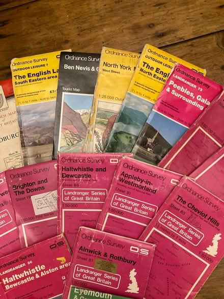 Photo of free Ordance Survey maps N England (Heaton Moor, SK4) #3